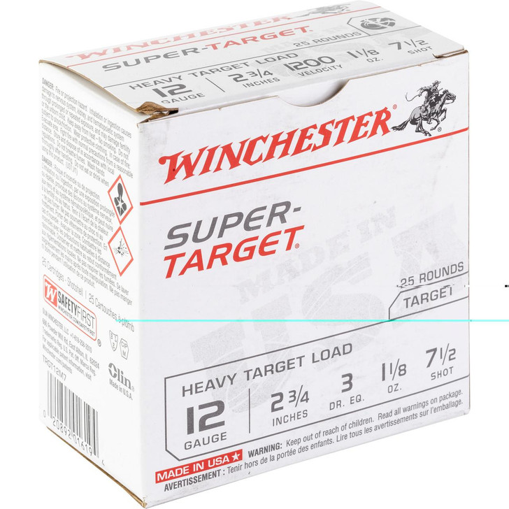 Winchester Ammunition Win Sptrgt Hvy 12ga 2.75 #7.5 25/250 