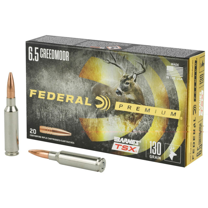 Federal Fed Prm 6.5crd 130gr Brns Tsx 20/200 