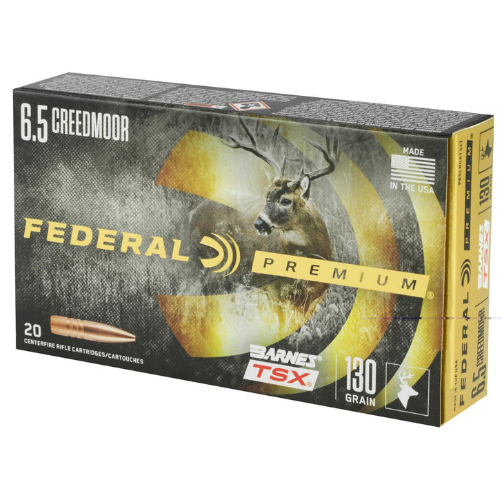 Federal Fed Prm 6.5crd 130gr Brns Tsx 20/200 