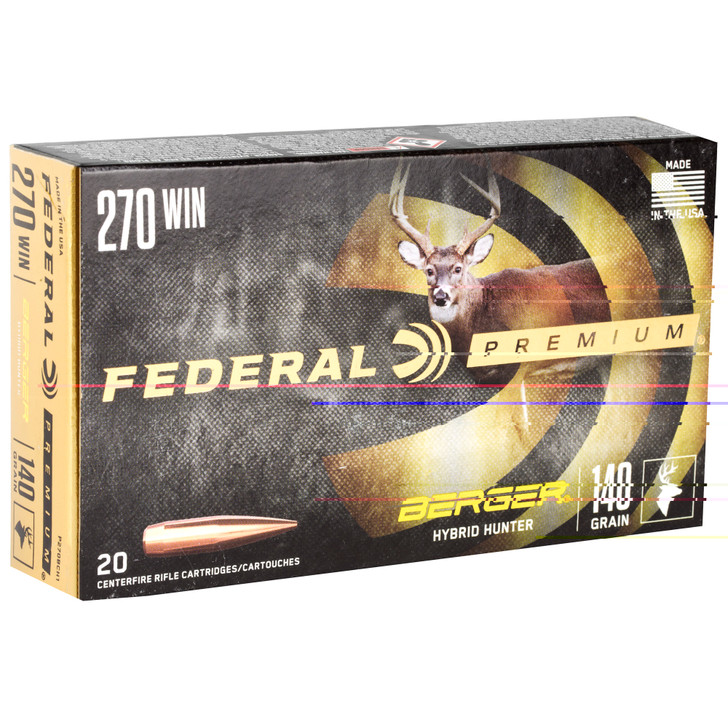 Federal Fed Prm 270win 140gr Hyb Htr 20/200 