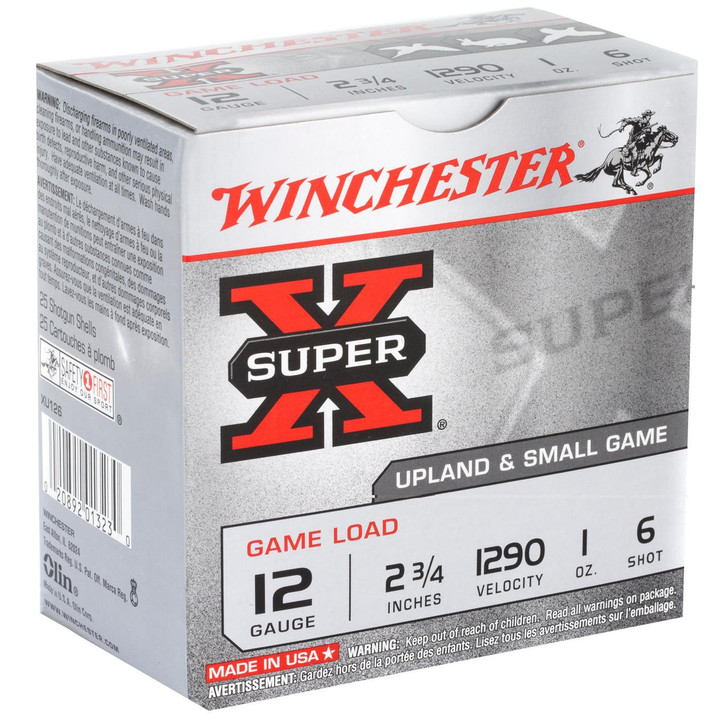 Winchester Ammunition Win Sprx 12ga 2.75" #6 25/250 - WNXU126BX 