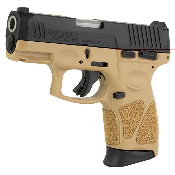  Taurus G3c 9mm 3.26" 12-Round Stainless Pistol 