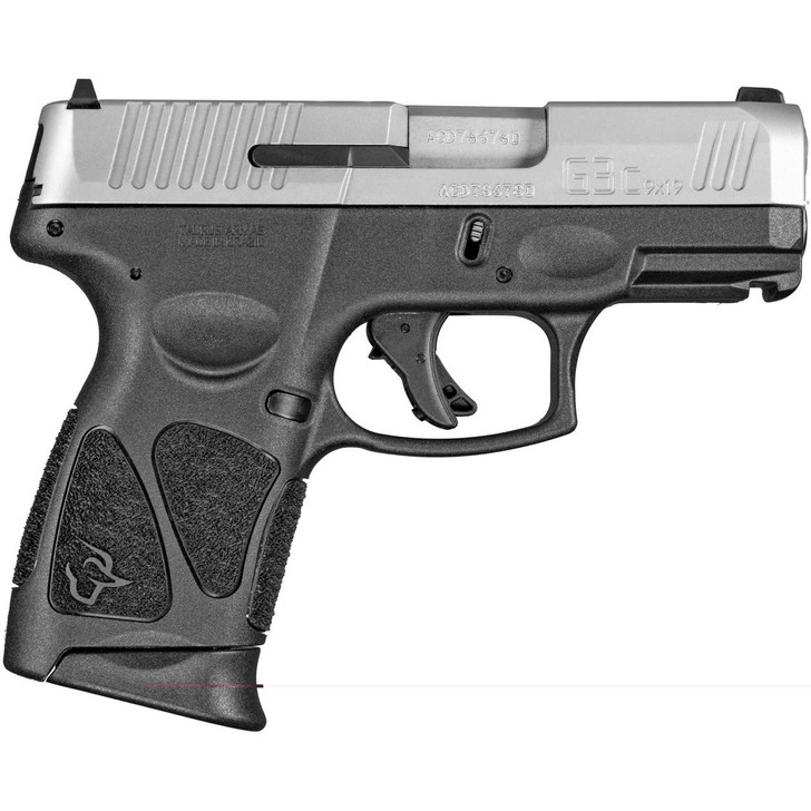  Taurus G3c 9mm 3.26" 12-Round Stainless Pistol 