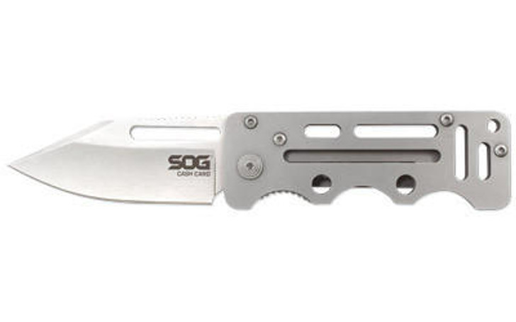SOG Knives & Tools Sog Cash Card Satin 2.75 