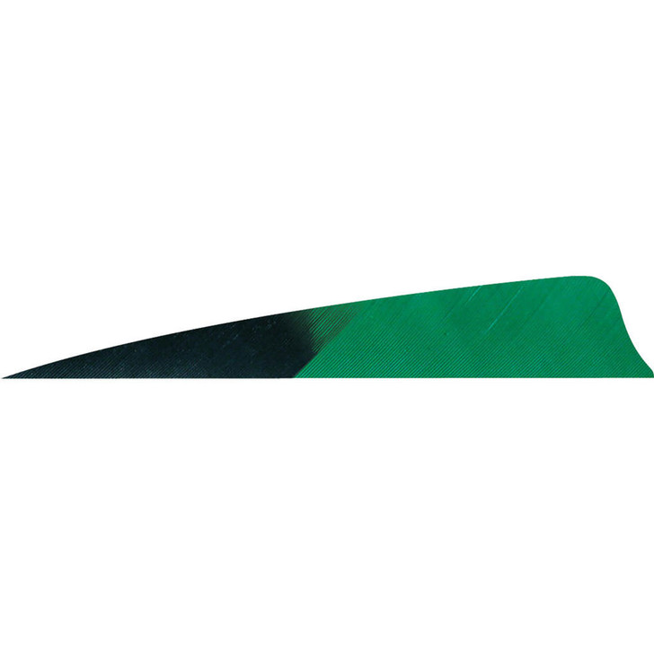 Gateway Shield Cut Feathers Kuru Green 4 In Rw 50 Pk