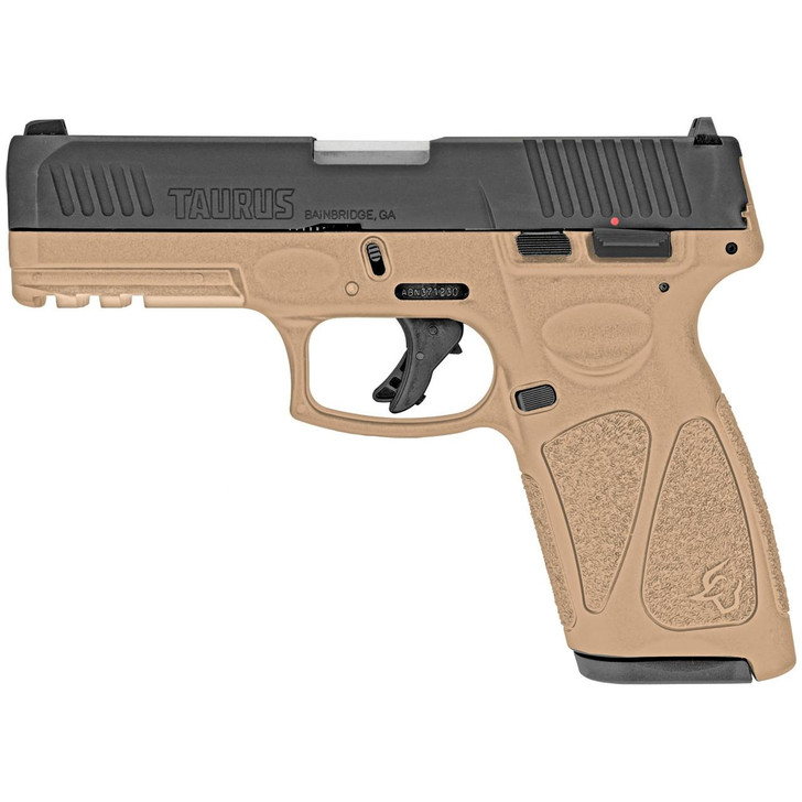  Taurus G3 9mm 4" 17rd Tan/blk Ts 