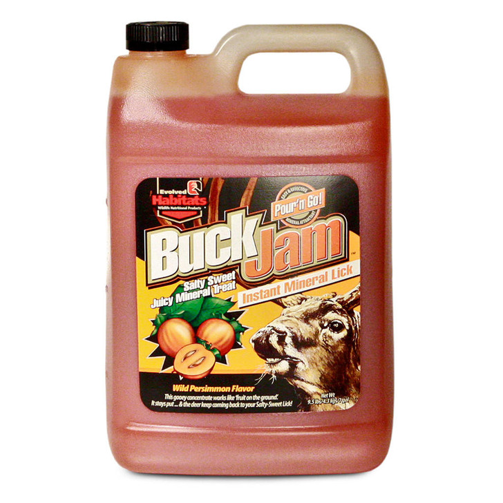 Evolved Habitats Evolved Buck Jam Liquid Attractant Wild Persimmon 1 Gal. 