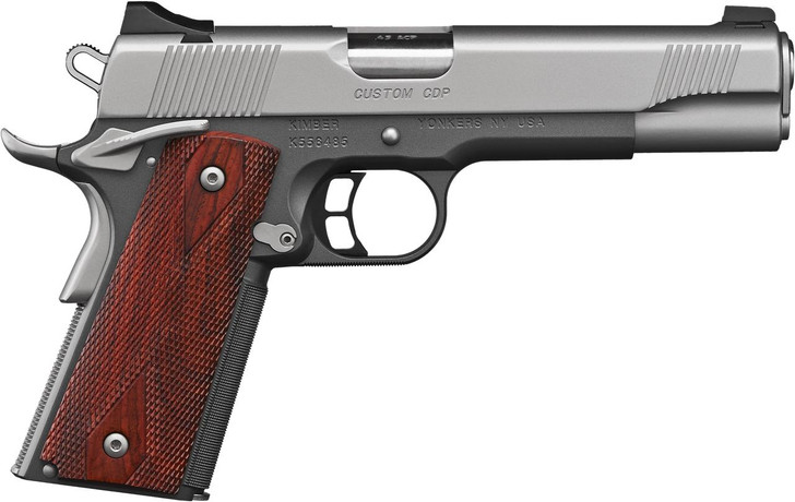  Kimber Cstm Cdp .45 ACP 5" 8-Round Night Sights 1911 Pistol 