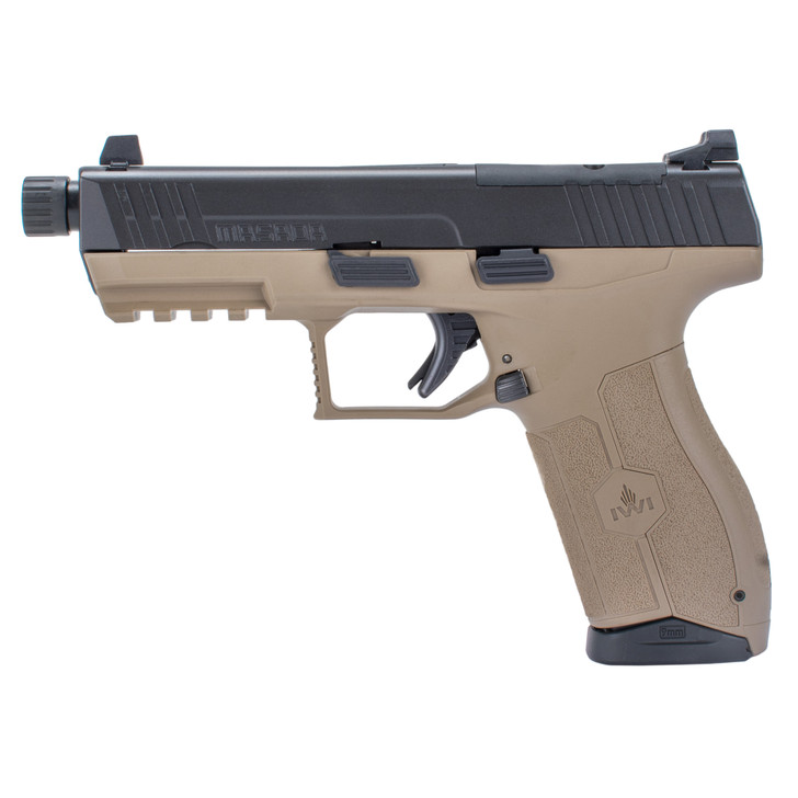 IWI US Masada Or 9mm 4.6" 17-Round Threaded Barrel Pistol