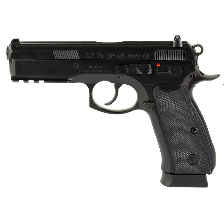 CZ Cz 75 Sp-01 9mm 4.6" Blk 19rd Ms 