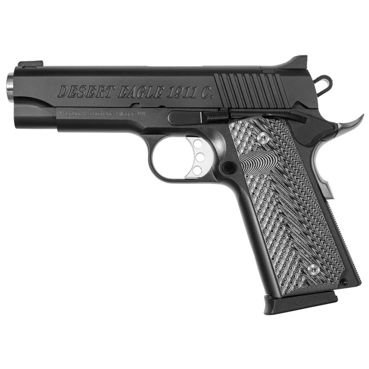 Magnum Research De 1911 45acp 4.33" 8rd Blk Fs 