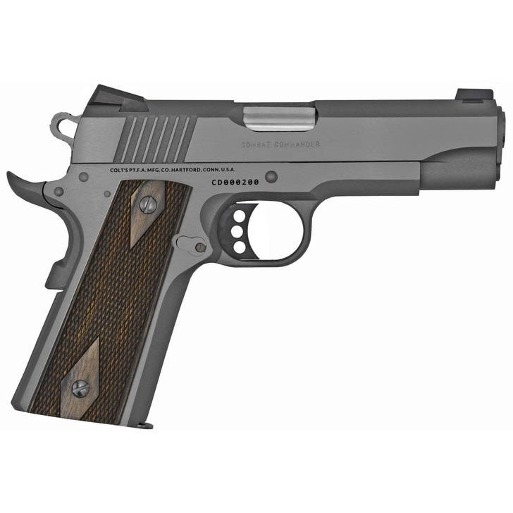 Colt's Manufacturing Colt Custom Crry 45acp 4.25" 8rd Smk 