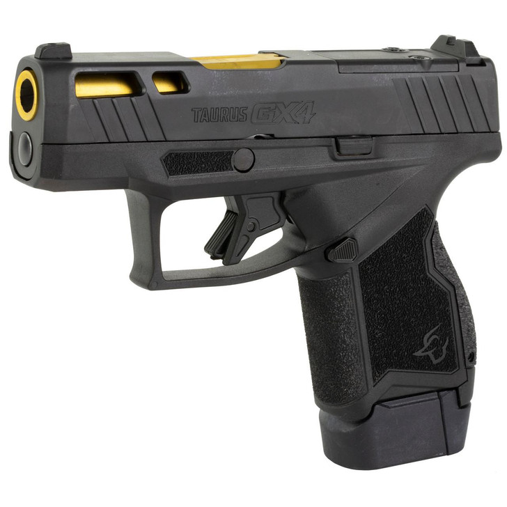  Taurus Gx4 Toro 9mm 3" 13rd Blk Gld 