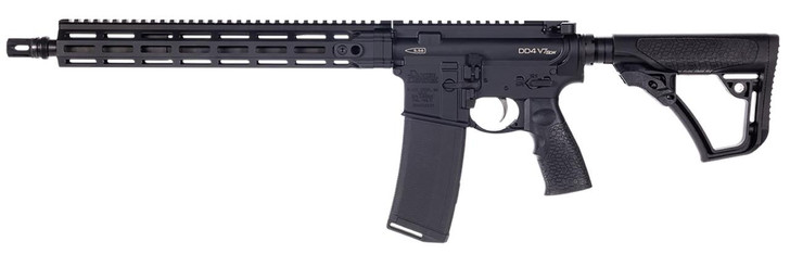 Daniel Defense Dd M4v7 Slw 556 14.5" P/w 32rd Blk 