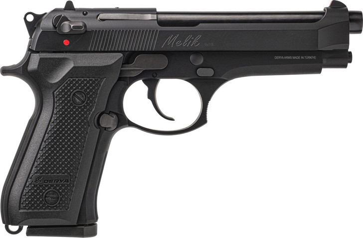  Derya Melik 9mm 4.9" 10rd Blk 