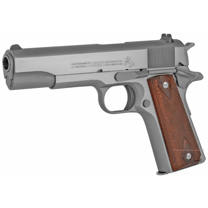 Colt's Manufacturing Colt 1911c Govt .45 ACP 5" Stainless 1911 Pistol 