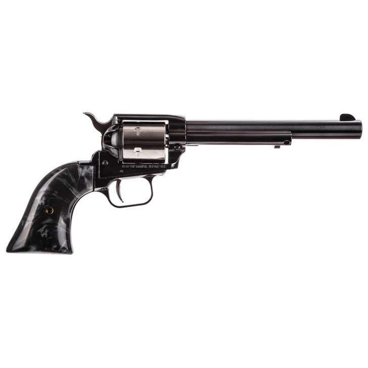  Heritage 22lr 6.5" 6rd 2tone Blk Prl 