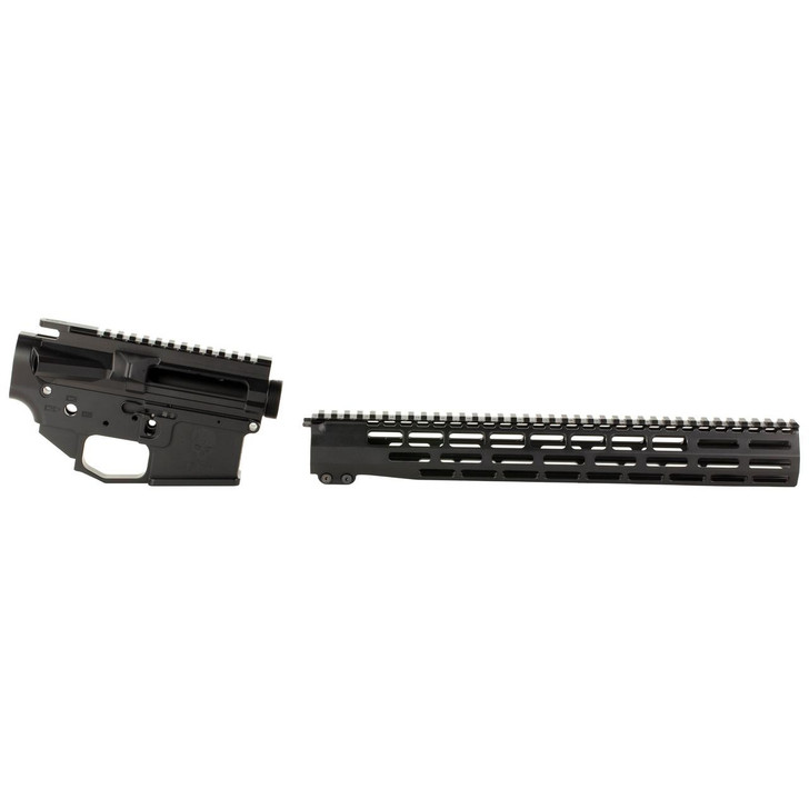 Grey Ghost Precision Ggp Ar15 Billet Rcvr Set W/15" Hg Bk 