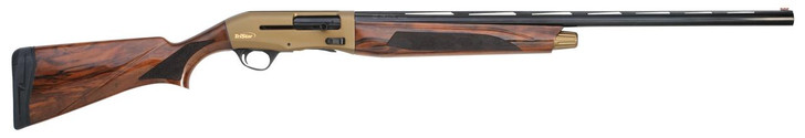  TriStar 24266 Viper G2 Pro Full Size 16 Gauge Semi-Auto 2.75" 5+1 28" Black Vent Rib Barrel, Bronze Cerakote Steel Receiver,Fixed Turkish Walnut  Stock, Beretta/Benelli Mobil Chokes, Right Hand 