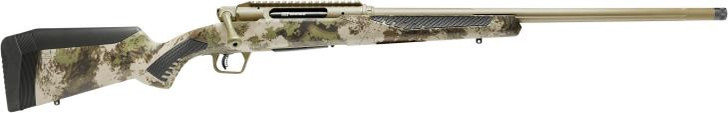  Savage Arms 58024 Impulse Big Game 308 Win 4+1 22" Threaded, Hazel Green Barrel/Rec, Woodland Camo AccuStock with AccuFit, Includes Detachable Box Mag 