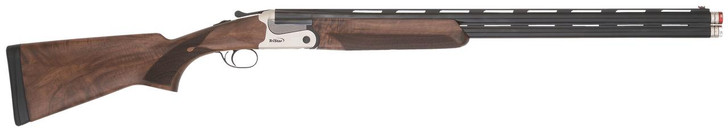  TriStar 33172 Cypher X 16 Gauge Break Open 2.75" 2rd 28" Blued Over/Under Vent Rib Barrel, Stainless Aluminum Receiver, Fixed Turkish Walnut Stock, Ambidextrous 
