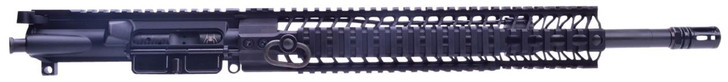  Spikes STU5035S2S Complete Upper  5.56x45mm NATO 16" Black Phosphate/Midlength Barrel, 7075-T6 Aluminum Black Receiver, 12" SAR3 Free-Floating Handguard for AR-15 