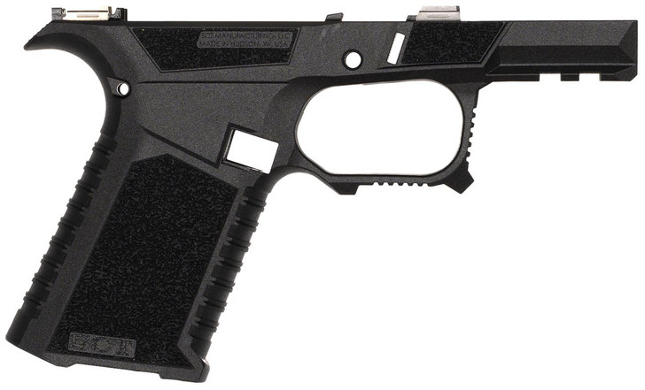  Sct Manufacturing 225020100 Sub Compact  Compatible w/ Glock 43X/48 Black Stainless Steel Frame/ Aggressive Texture Grip Includes Locking Block 