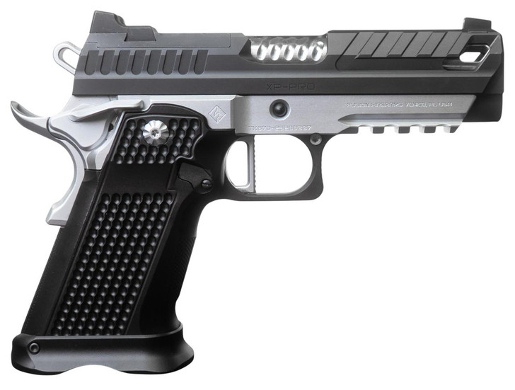 FUSION PRECISION Fusion Firearms XP9BLKC10 XP Pro Sports South Exclusive 9mm Luger 10+1 4" Bull Barrel Steel Optic Cut/Serrated/Vent Cut Slide Steel Frame w/Picatinny Rail Aluminum Grip RMR Footprint 