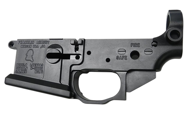 Franklin Armory FRNKLN 00-20003-BLK LIBERTAS STRIP BILLET LOWER 