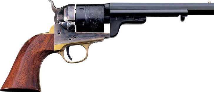 Taylors and Company Taylors & Company 550733 1851 C. Mason 38 Special 6rd Shot 5.50" Blued Round Barrel Blued Cylinder Color Case Hardened Color Case Hardened Steel Frame Walnut Grip 