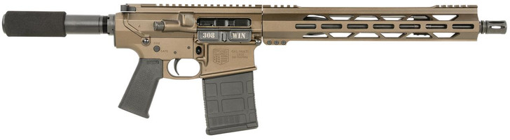  Diamondback DB1222C071 DB10  308 Win 20+1 13.50", Midnight Bronze, Carbon Lower, 9" M-LOK Handguard, Black Padded Buffer Tube/Magpul Grip 