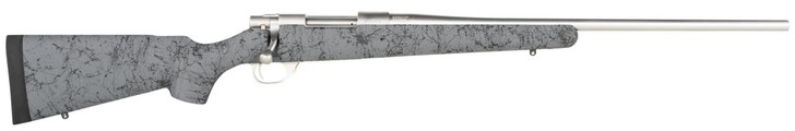 HOWA Howa HHS62511 M1500 HS Precision 6.5 Creedmoor 5+1 22", Stainless Steel Metal Finish & Gray Black Webbed Fixed HS Precision Stock 