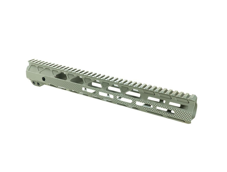 TIMBER CREEK OUTDOOR INC Timber Creek Outdoors G10HGS Greyman  Aluminum 10" M-LOK Handguard for AR-15 