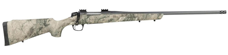 Cva CVA CR6973 Cascade  Full Size 308 Win 3+1, 22" Sniper Gray Cerakote Steel Threaded Barrel, Sniper Gray Cerakote Steel Receiver, Exclusive Realtree Rockslide Fixed w/SoftTouch Stock, Right Hand 