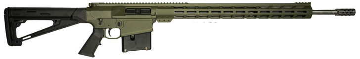GREAT LAKES FIREARMS Great Lakes Firearms GL10243SSODG GLFA  243 Win 5+1 24" Stainless Threaded Barrel, OD Green Cerakote Picatinny Rail Aluminum Receiver, Adjustable Black Synthetic Stock, Mil-spec Polymer Grip 