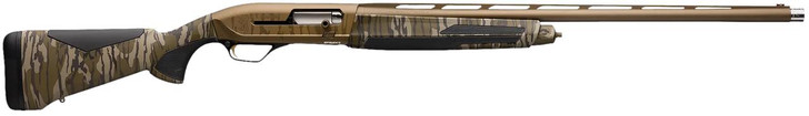  Browning 011743204 Maxus II Wicked Wing 12 Gauge 3.5" 4+1 28" Barrel, Burnt Bronze Cerakote Metal Finish, Mossy Oak Bottomland Stock  with Overmolded Grip Panels 