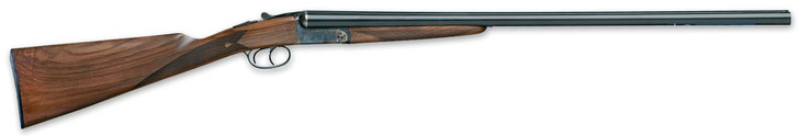  F.A.I.R. FRISBC1228 Iside  12 Gauge Break Open 3" 2rd 28" Blued Side-By-Side Barrel, Color Case Hardened Receiver, Walnut Wood Fixed Stock, Right Hand 