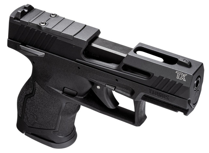  Taurus 1-TX22331-5X13 TX22  Compact Frame 22 LR 13+1 3.60" Black Non-Threaded Barrel, Black Serrated Slide, Black Polymer Frame w/Picatinny Rail, 5 Mags 