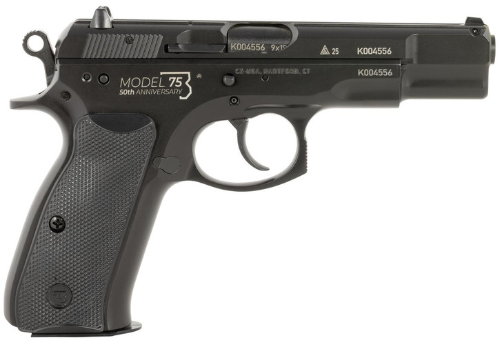  CZ-USA 01114 CZ 75 BD 50th Anniversary 9mm Luger 10+1 