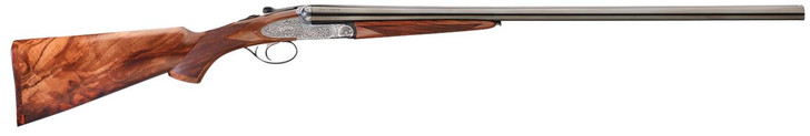 RIZZINI USA Rizzini USA 72022826E BR552  28 Gauge 2rd 26" Side By Side Barrel, Steel Engraved Receiver, Fixed w/Pistol Grip Turkish Walnut  Stock 