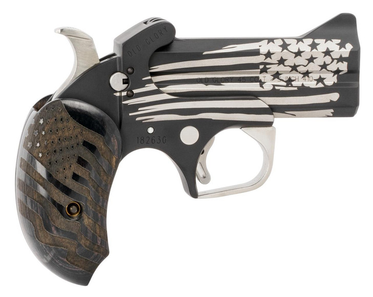  Bond Arms BAOG Old Glory  45 Colt (LC)/410 Gauge 3.50" 2 Round Black 