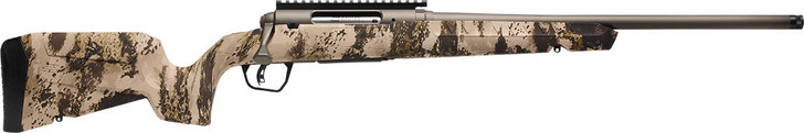  Savage Arms 32338 Axis 2 Pro Compact 243 Win 4+1 20" Gun Metal Bronze Cerakote Heavy Sporter Threaded Barrel & Picatinny Rail Carbon Steel Receiver, Fixed Western Camo Synthetic Stock, Right Hand 