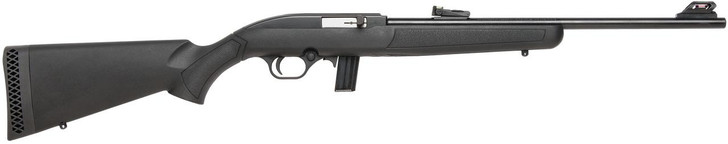  Mossberg 37072 702 Plinkster Full Size 22 LR 10+1 18" Blued Steel Barrel, Blued 3/8" Dovetail Receiver, Black Fixed Synthetic Stock, Right Hand 