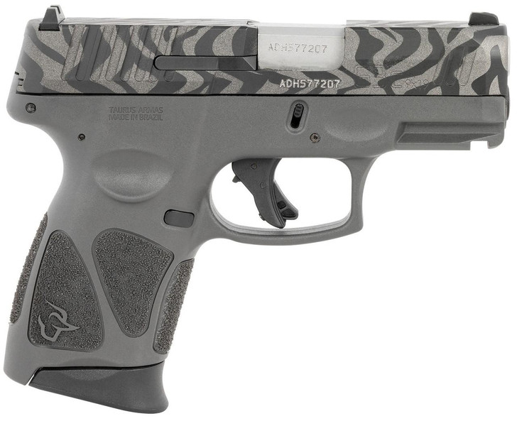  Taurus G3c 9mm Gry/zebra 3.2" 12+1 