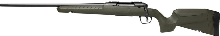  Savage Arms 32072 Axis 2  22-250 Rem 4+1 22" Matte Black Sporter Barrel, Matte Black Drilled & Tapped Steel Receiver, Fixed Green Synthetic Stock, Left Hand 