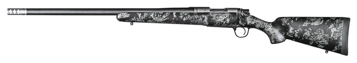  Christensen Arms 8010617200 Ridgeline FFT 6.5 PRC 3+1 20" Carbon Fiber/Threaded Barrel, Stainless Steel, Black with Gray Accents Stock, Left Hand 