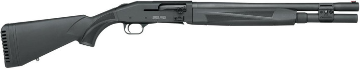  Mossberg 85152 940 Pro Tactical 12 Gauge Semi-Auto 3" 7+1 18.50" Cylinder Bore, Black, Optic Cut Rec, Synthetic Furniture with QD Sling Mounts, Adj. Shim Stock, Fiber Optic Sight 