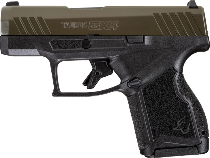  Taurus Gx4 9mm Blk/ms Green 3" 11+1 