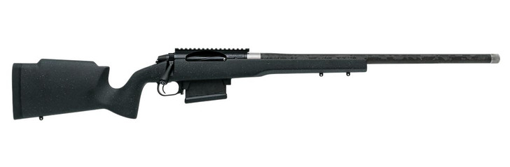 PROOF RESEARCH Proof Research 146330 Elevation MTR 2.0 22 Creedmoor 20" Carbon Fiber Wrapped Match Grade Threaded Barrel, Black Cerakote Picatinny Rail Steel Receiver, Fixed Proof Tactical Black Granite Fiber Stock 