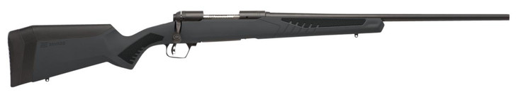  Savage Arms 57060 110 Hunter Full Size 22-250 Rem 4+1 22" Matte Black Button-Rifled Barrel, Matte Black Drilled & Tapped Carbon Steel Receiver, Adj AccuStock Matte Gray Synthetic Stock, Right Hand 